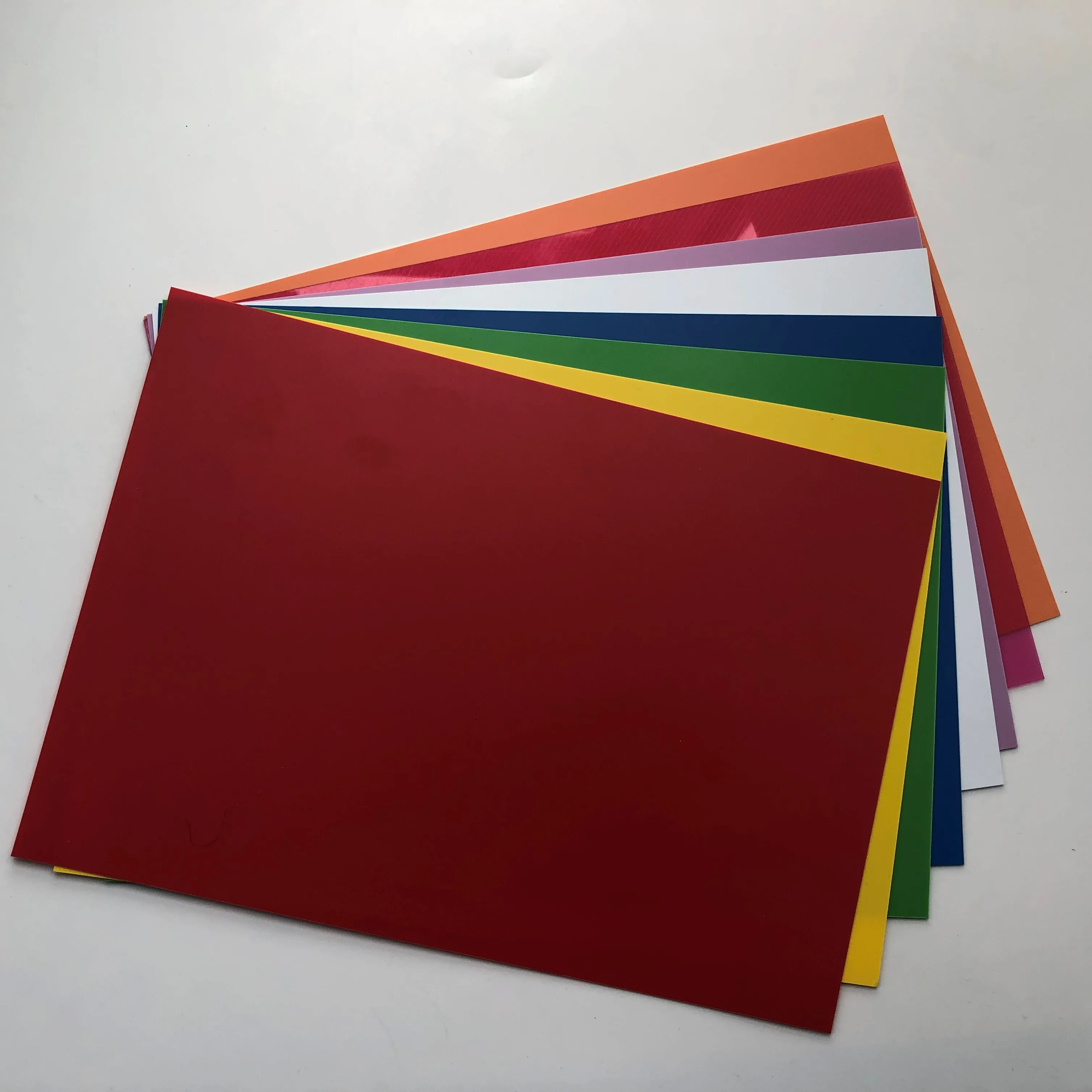 
supply colored mylar Sheet for printing, thermoforming,vacuum forming 