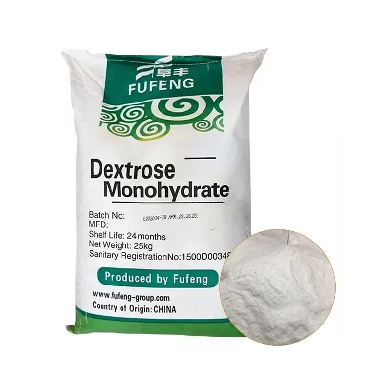 SUNWAY Food Grade glucose/Dextrose Monohydrate/Anhydrous powder 25 kg
