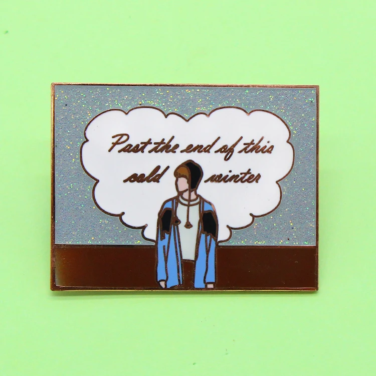 2020 New Idea Beautiful Lapel Pin Custom Japanese Anime Characters Badge Portrait Cartoon Enamel Pins