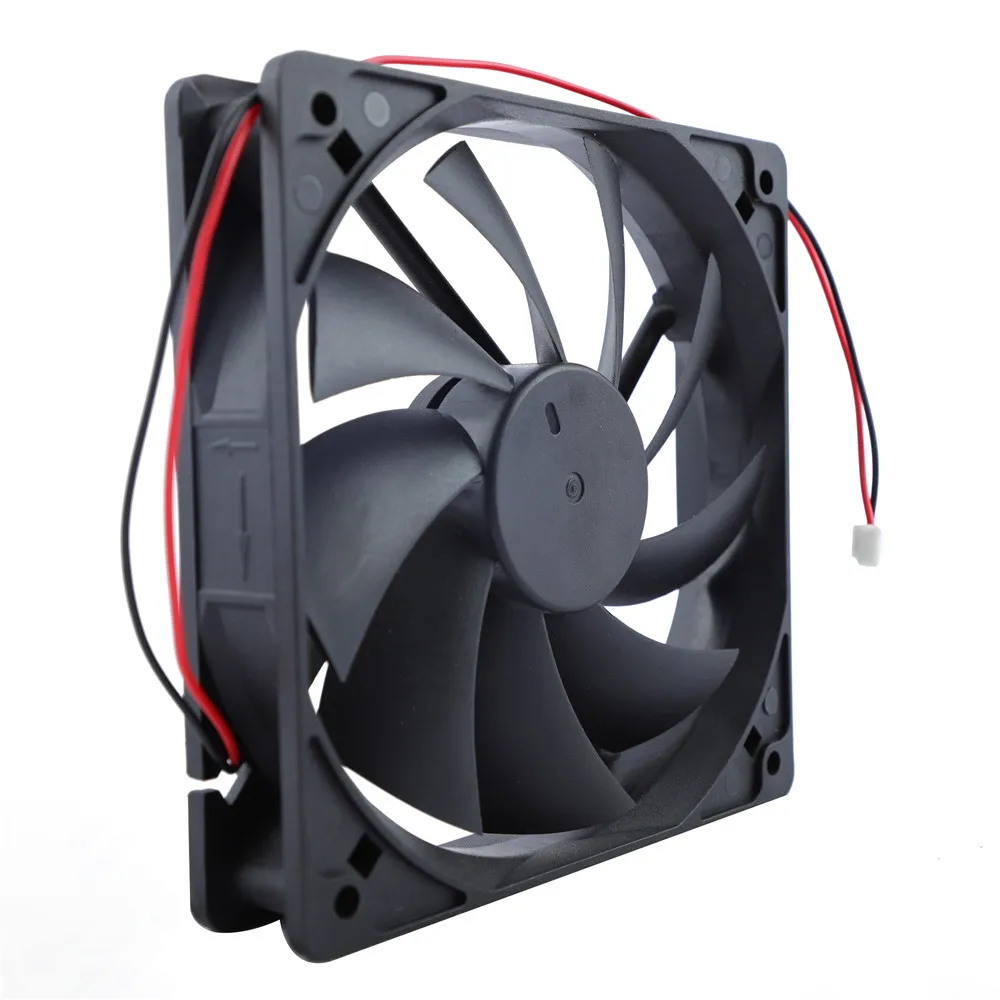 best hot sale 12 volt industrial exhaust ventilation air cooling motor fan 1225 dc fan 120*25mm brush-less