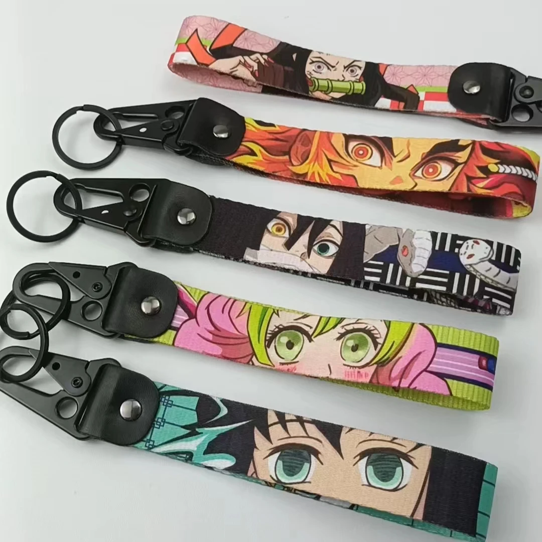 Woven Key tag Key chain Promotional Gifts Cheap Custom Logo Embroidery Jet Tag Fabric Car brand Keychains
