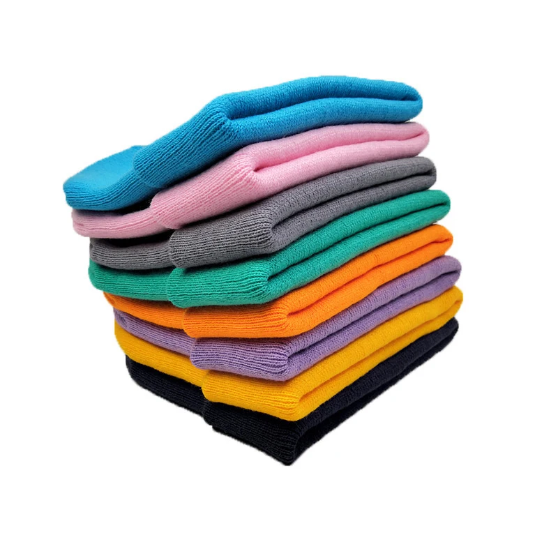 2023 Winter Hats Men Women Unisex Baby Kids Children Toddler beanie hats custom logo Embroidery Knitted Hat