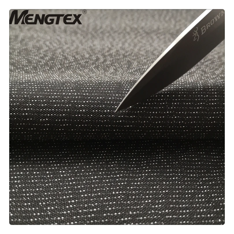 UHMWPE cut resistant fabric surface waterproof woven fabric for backpack lining