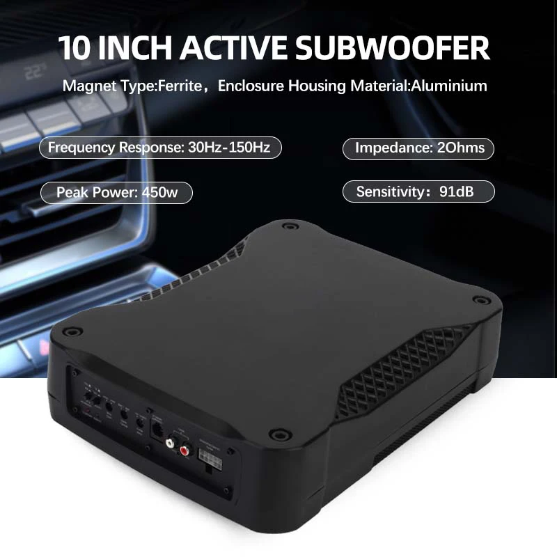 Автомобильный сабвуфер 10 дюймов 400 Вт