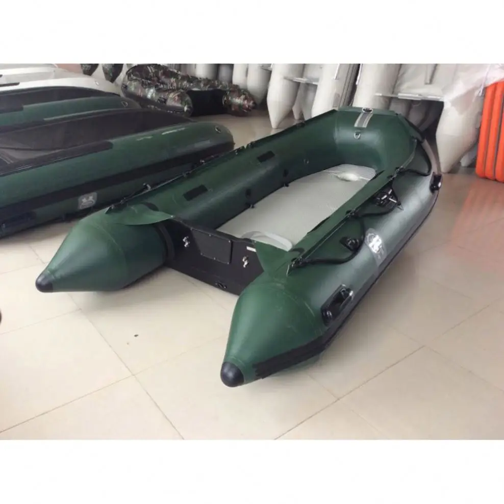 Large Multi-person Foldable Air Boat Raft Inflatable Boat with Seat Cushion