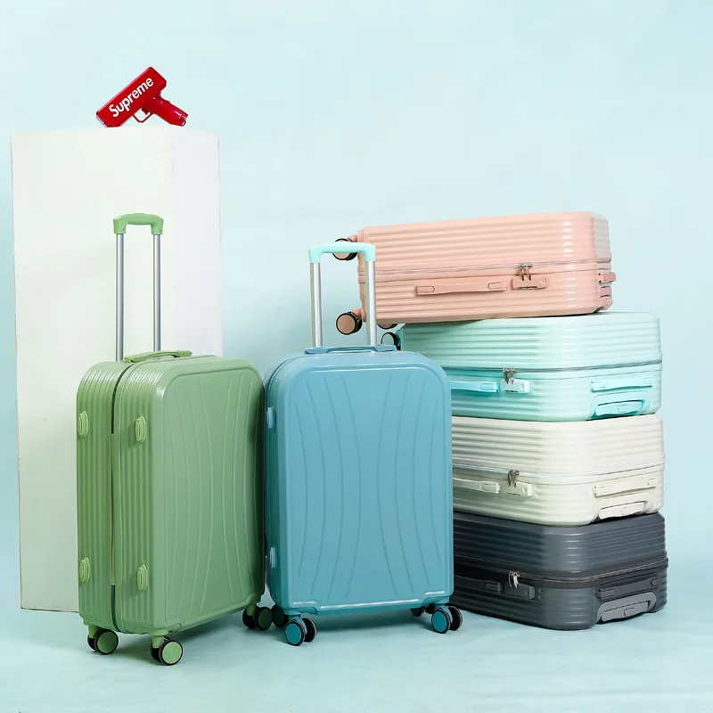 Wholesale 24 suitcases female small 20 inch student ins internet celebrity new password box 26 travel trolley box fashion