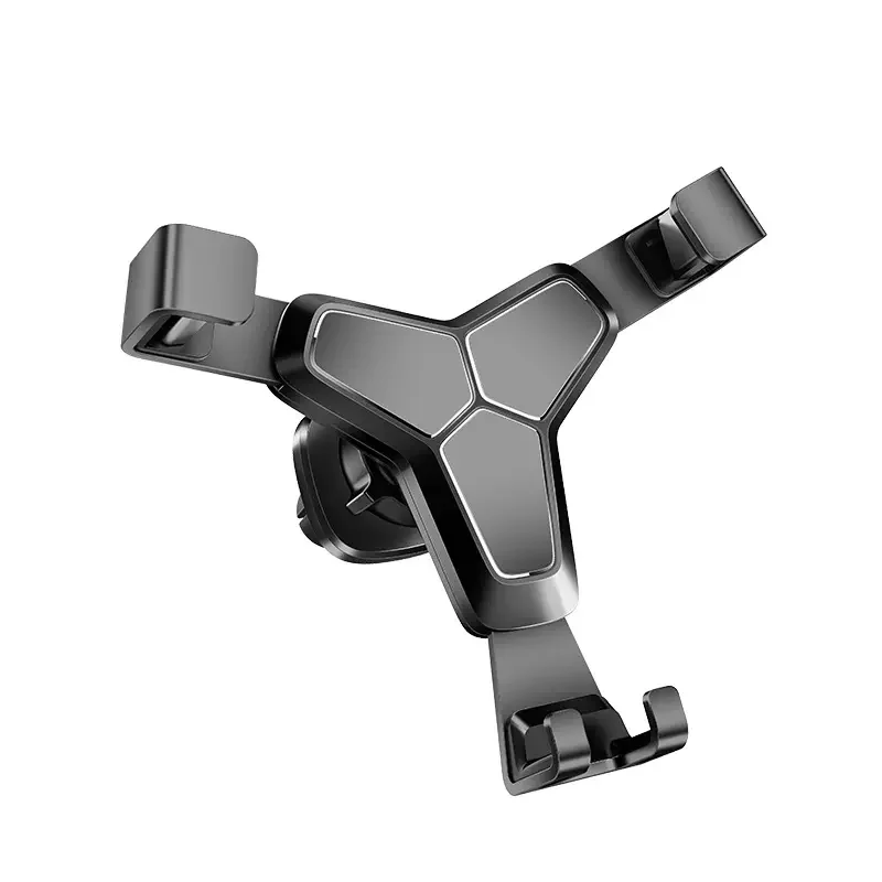 Metal Car Accessories Gravity Air Outlet Bracket Universal Vent Clip Mount Mobile Phone Holder