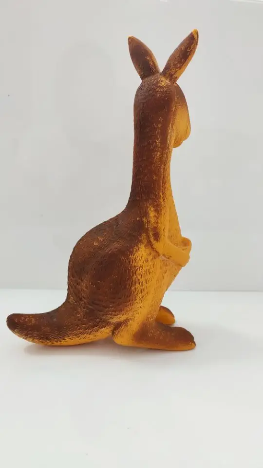 2022  kangaroo real like rubber durable pet toys squeaky latex pet dog toys manufacture