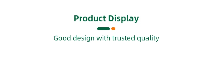 750product display green
