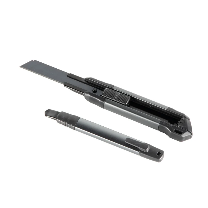 18 mm 9 mm heavy duty delicate and sharp  aluminum  alloy cutter knife with custom packing
