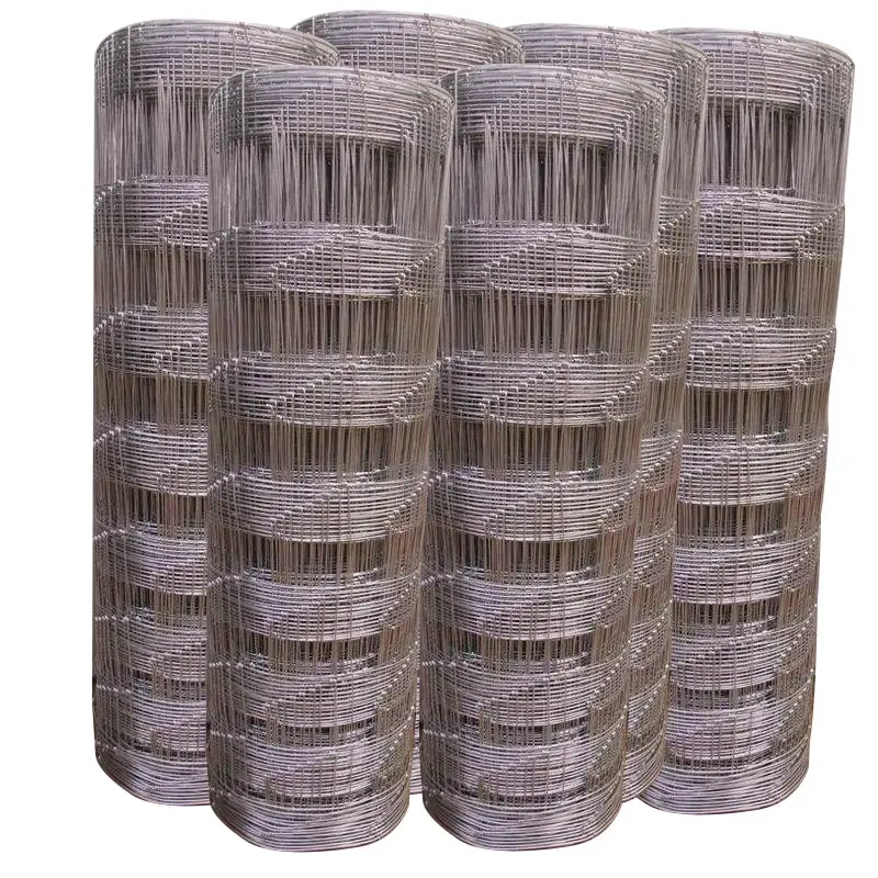 Factory Price High Quality 8ft Height 3 Mm Diameter Galvanized Hinge Knot High Tensile Wire Strainer Fence Used For Cattle