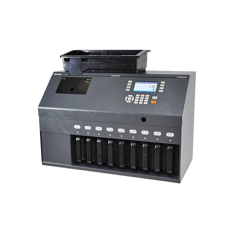 CS-900-3 Automatic Coin Sorter Wrappe High speed Coin Counting Machine for multi countries Coin Cash Register