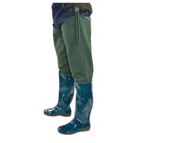 Wholesales Waterproof Fabric Breathable Fishing Wader Hip Boots for Fishing Hunting Gardening Farming Washing