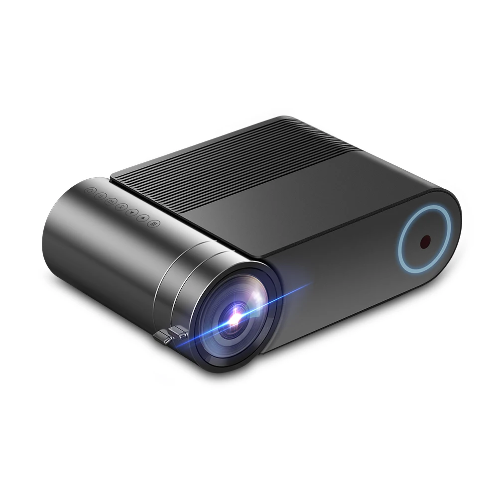 SooPii PR210 Projector, Portable Smart Mini WiFi Multi Screen LED Video Projector, Support 1080P Resolution for Phone Home Party