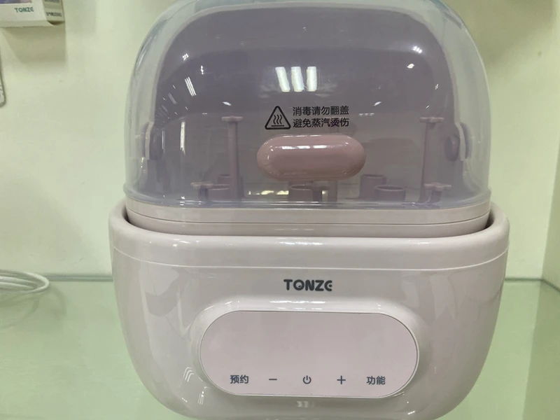 Электрический Пароварка Tonze, стерилизатор и сушилка, многофункциональный подогреватель еды, керамическая медленная Варка, Стерилизатор Детских Бутылочек