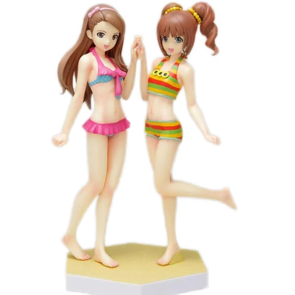 Custom japanese female sexy 3d anime nude action figure
