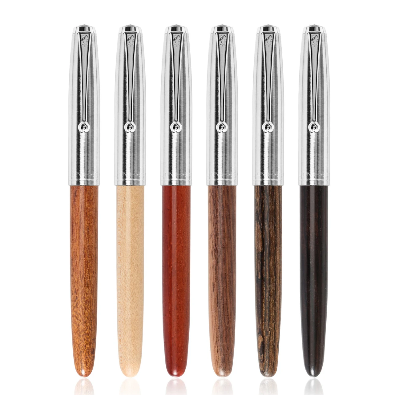 Jinhao 51A iridium tip wooden pole series office gift calligraphy writing practice business fountain pen