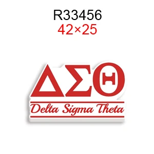 Delta Sigma Theta Sorority Planar Flatback Resin For Hair Bows Cabochon flat Back Charms Cabochons For Kids Keychains Gifts