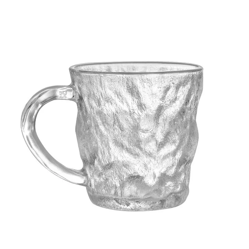 High quality frosted Glacier cup with handle custom variety of glasses