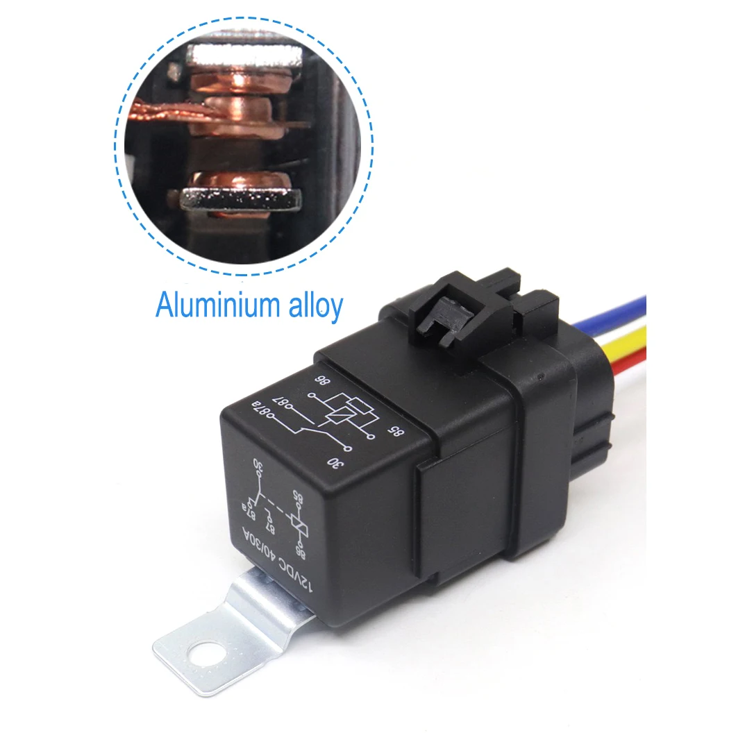 Relays Buchholz Switches High 12V Rxm4ab2fd Wireless Starter 40A Light Esp32 Klixon Gas & Oil Flow Baton Motorbike 5 Relay