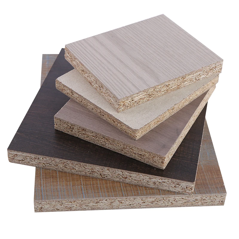 18mm High Quality E2 Grade Melamine Faced Particle Board Chipboard for Furniture
