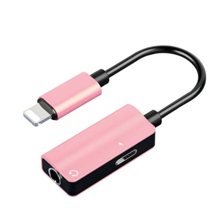 Amazon 2 In 1 For iPhoneTo 3.5mm Converter Charge Phone Splitter Charging Listening Adapter