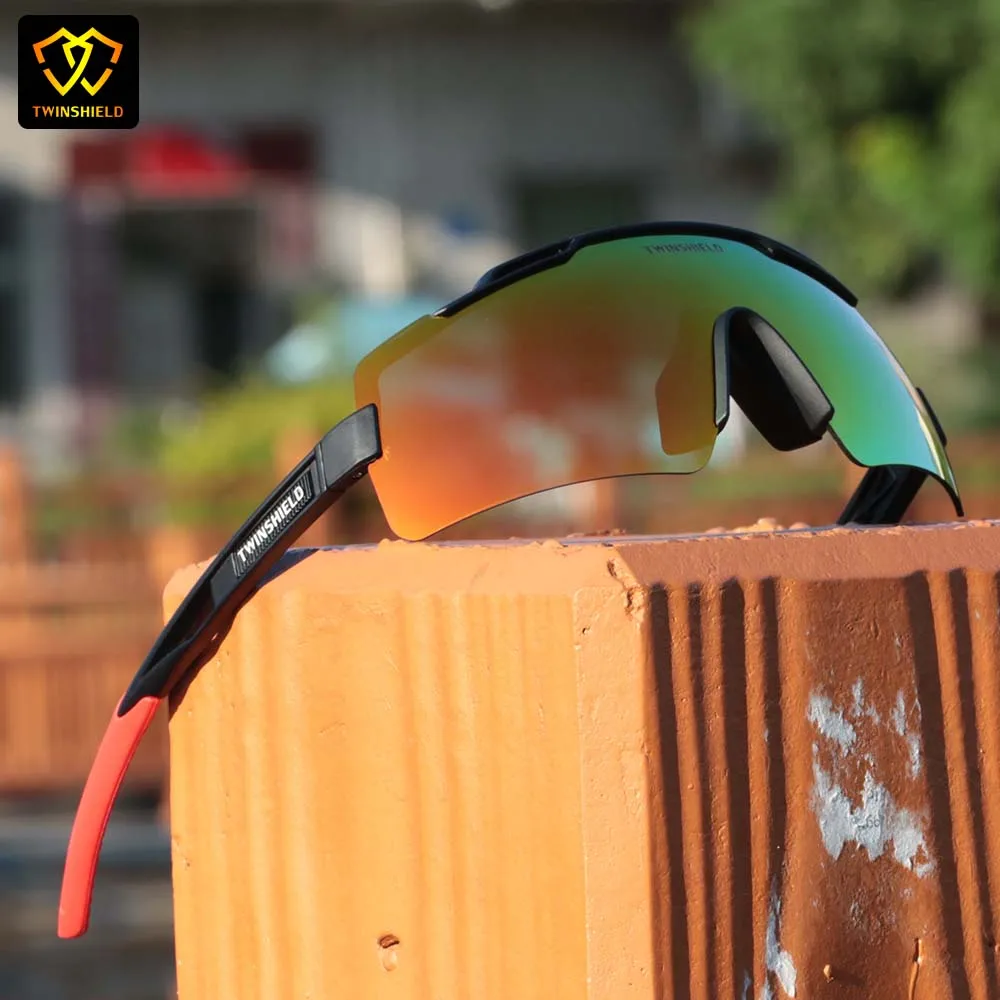 Custom Logo Cycling Sun Glasses Polarized Mountain Bike Cycling Eyewear For Man Woman  MTB Bicycle Sunglasses Goggle