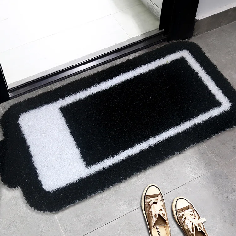 doormat rug circle kids shaggy carpet tiger and anime area rugs living room rugs large anime products
