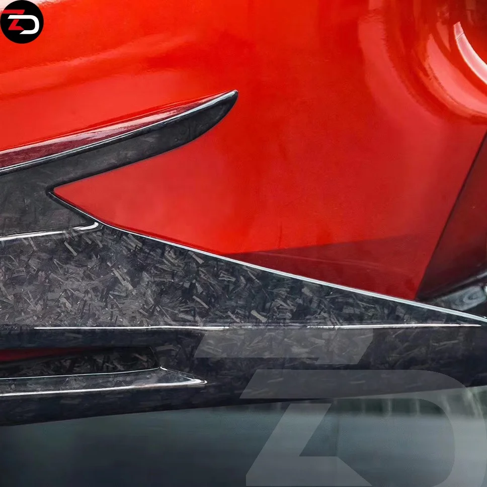 New carbon fiber rear spoiler front diffuser side skirts body kit Suitable for M3 M4 F80 F82 2014-2018 year