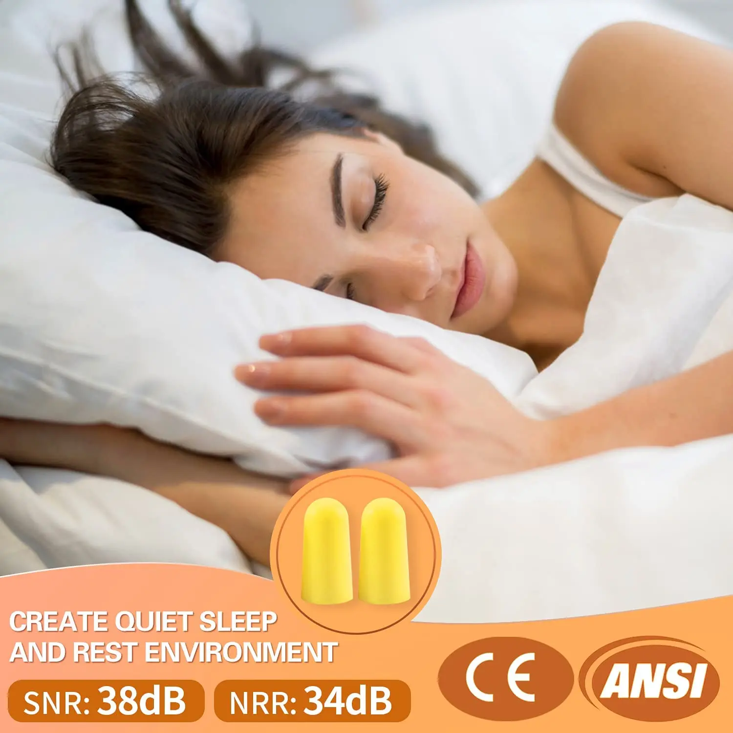 Safety Earplugs Small Ear Plug With Plastic Boxes Packages Case