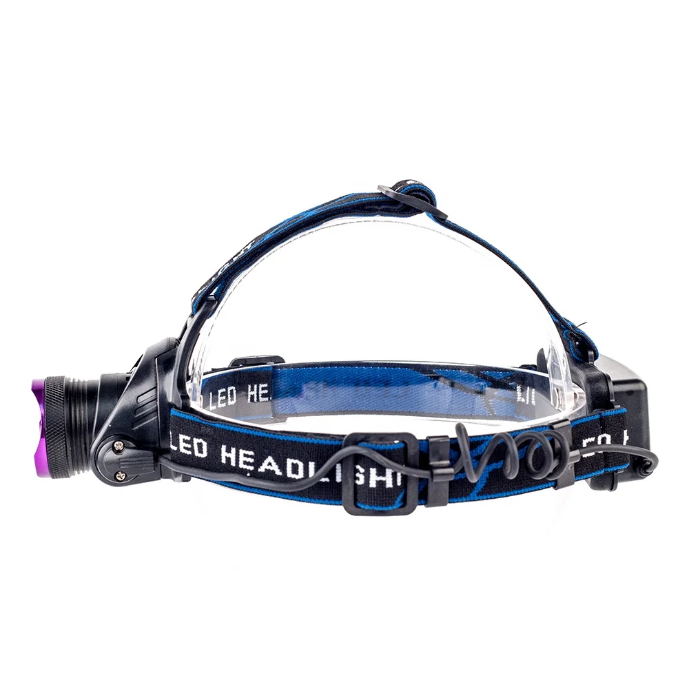 Hot sale camping headlamp aluminium dimmable led usb rechargeable led headlamp