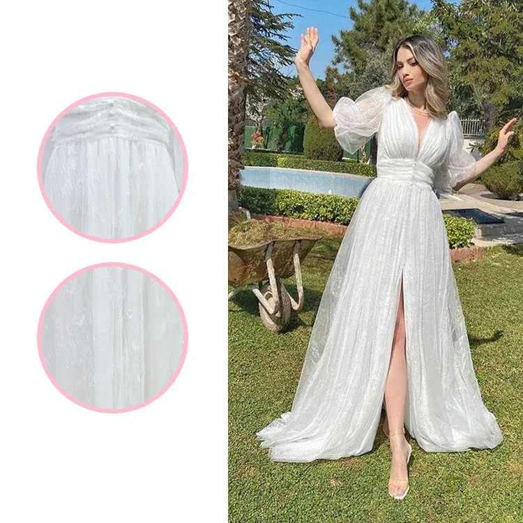 Sexy Lace Long Sleeve Prom Wedding Dress Backless Dress New Swing Skirt quinceanera dress