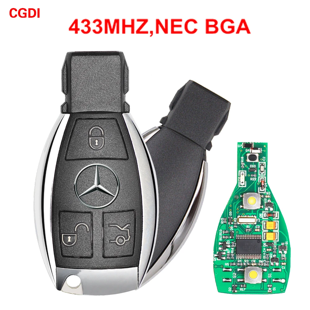 Автомобильные ключи для ключа Benz плата
