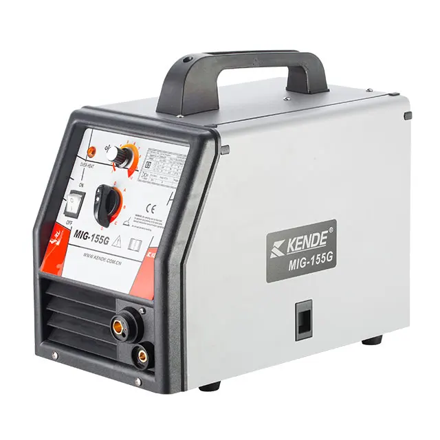 
KENDE Transformer 0.6 0.8 1.0 ROD MINI Flux Wire Co2 Gar Wire MIG Welder Welding Machine Machinery Gasless MIG 155G 