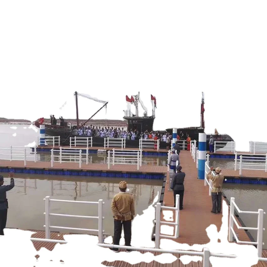 Jetty pontoon bridge aluminum frame jetty alloy scaffold