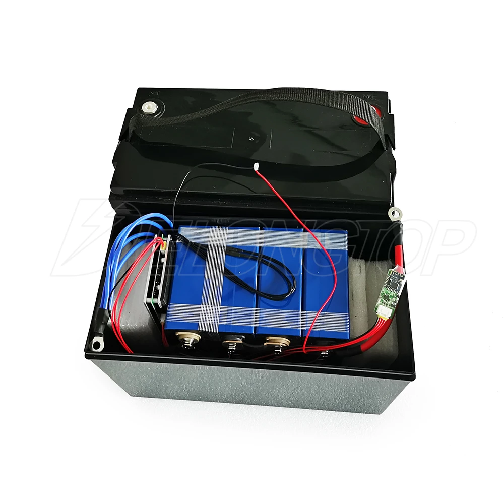 Lead acid battery Replacement LiFePO4 12V 100Ah battery pack Solar for golf cart RV boat