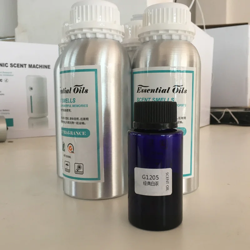 Aromatherapy Diffuser Essential Oil 500ml Aluminum Bottle Hotel Scent Essential Oil for Diffuser