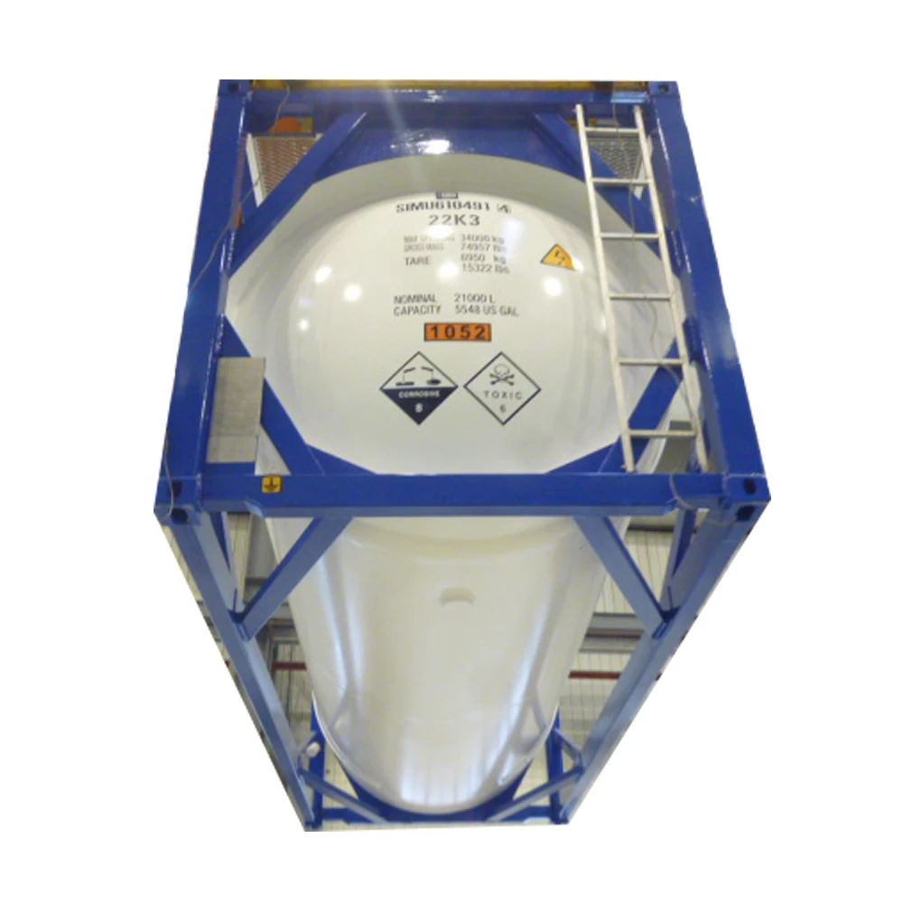 Cost Effective High Purity hydrofluoric acid Anhydrous Hydrogen Fluoride Acid AHF 99.99%  Purity In ISO TANK