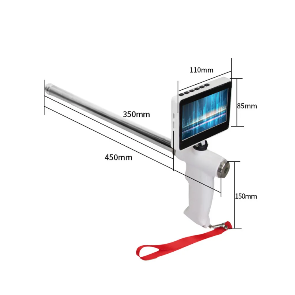 Farm Digital Ai Gun Artificial Insemination Cow Gun With Camera Ai Gun Artificial Insemination For Goat