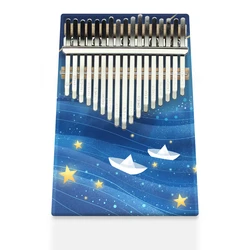 Wholesale price Custom 17 keys thumb piano Kalimba  Professional musical instruments Mbira for sale Factory Price