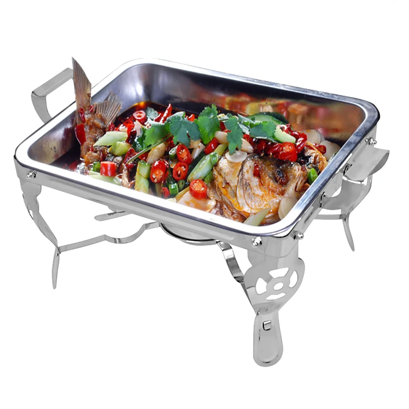 Stainless Steel Chafer Chafing Dish Sets 3.7QT  Christmas Party Buffet 2020