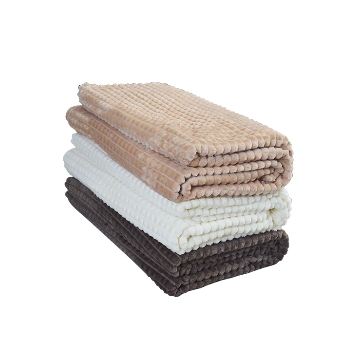 Wholesale Custom Large Soft Flannel Fleece Lightweight Blanket for Living Room Flannel Blanket