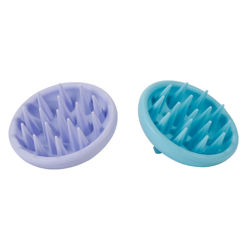 2025 Hot Sale Silicone Scalp Massager Shampoo Brush For Men and Women Wet Dry Scalp Brush for Hair Growth & Scalp Care BPA free