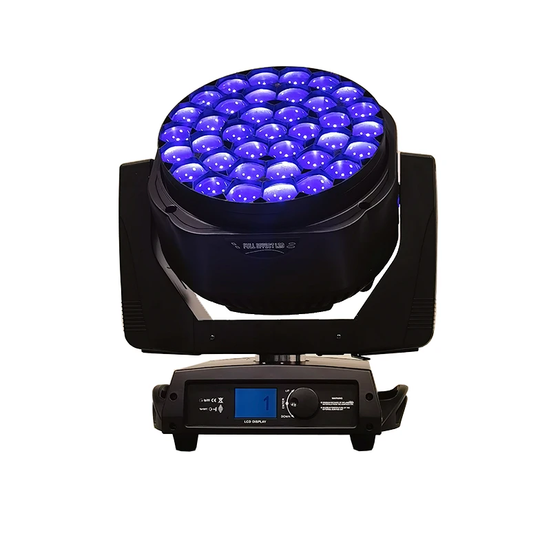 37*40W RGBW 4in1 B-Eyes Big Bee Eye Zoom Wash LED Moving Head Light for Bar DJ
