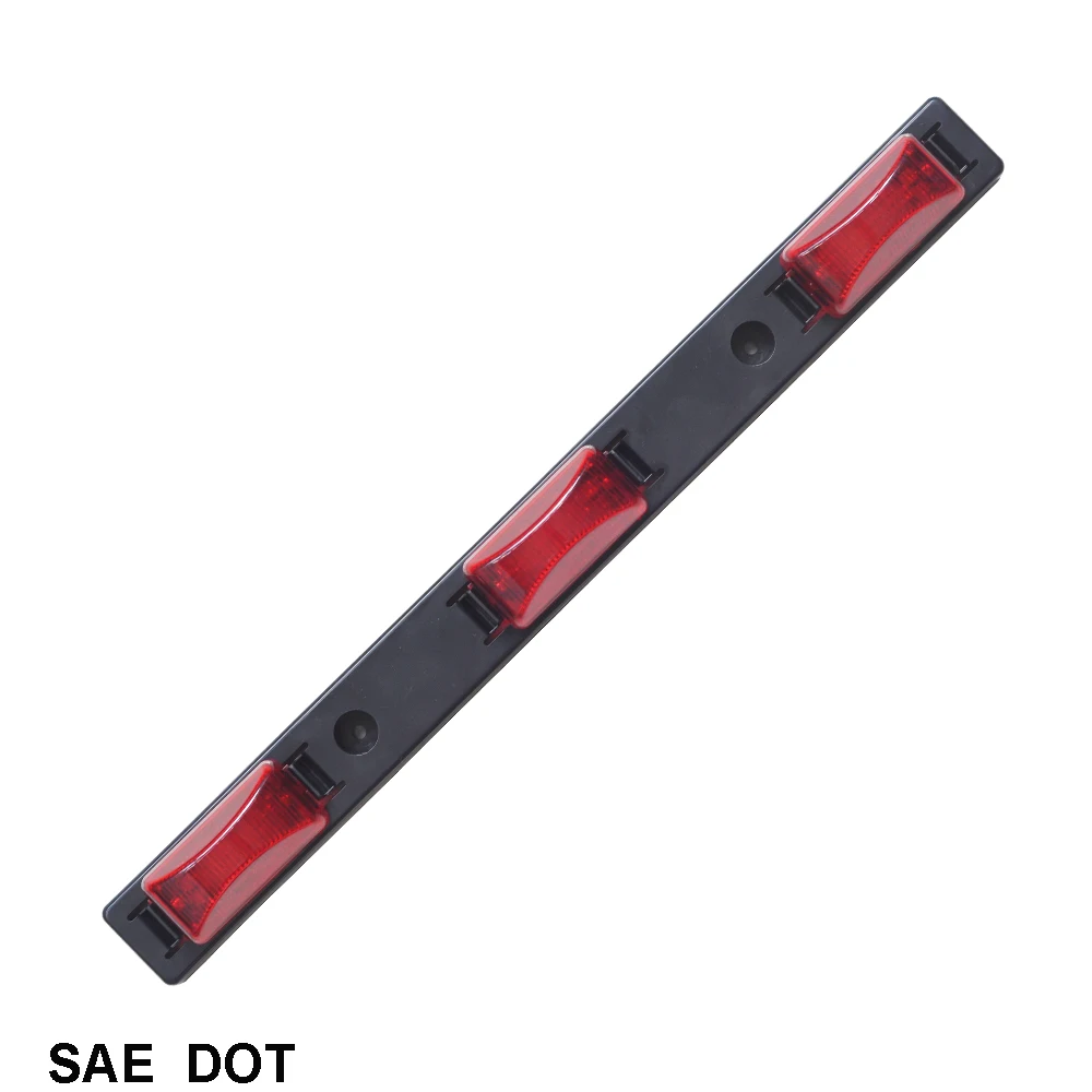 LED Indicator Light Bar Plastic Base SS Base led low voltage ID Bar