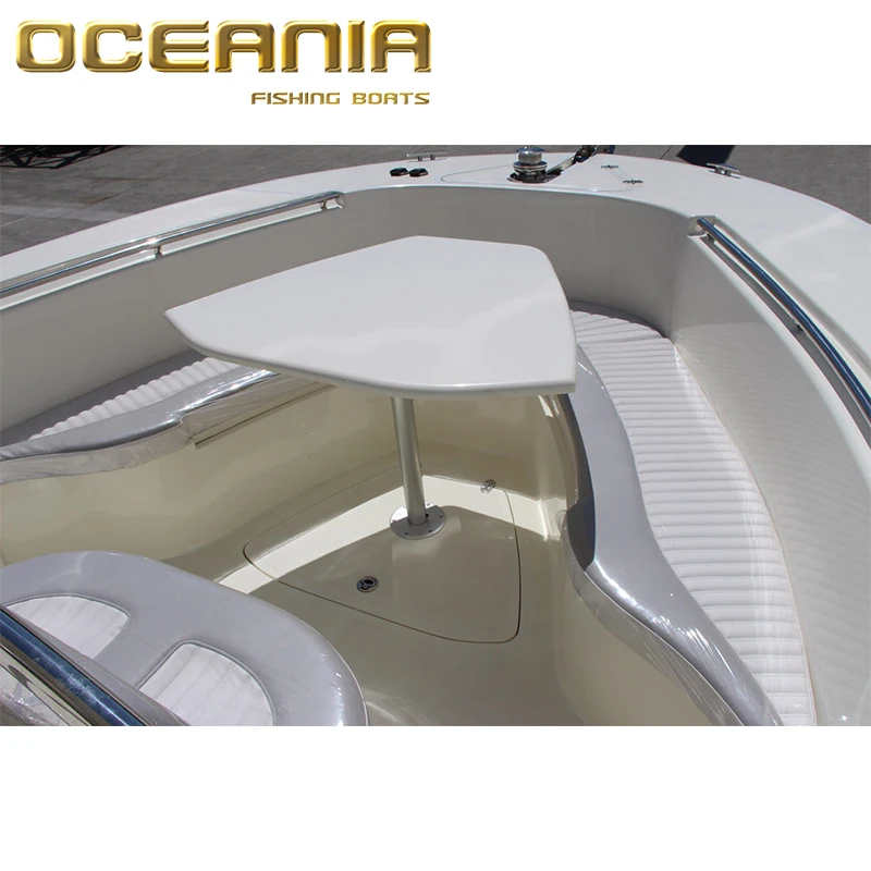High quality 32ft fiberglass luxury yacht can be outboard version or diesel inboard version1