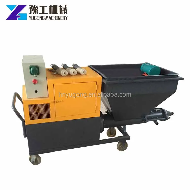 YG Fast Speed Concrete Cement Mortar Spraying Plaster Machine For Wall