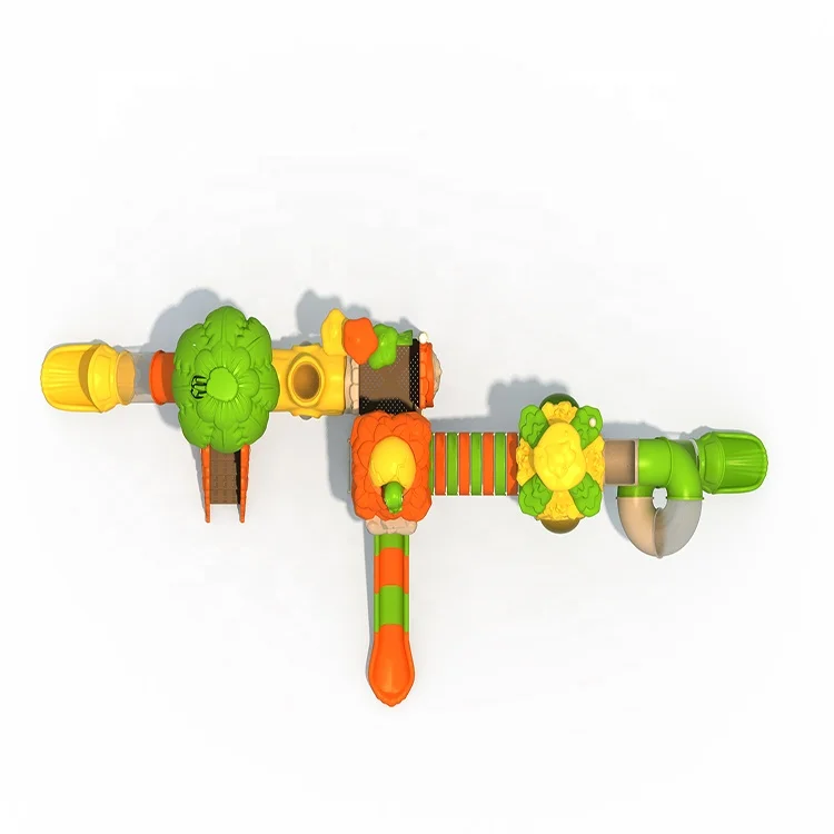 Preschool Commercial Outdoor Playground Plastic cheap Kids Slides for Preschool