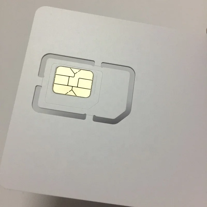 Программируемый Мобильный телефон с SIM-картой LTE USIM Milenge без рисунка белый ПВХ нано GSM чип сотовый цвет материал для печати