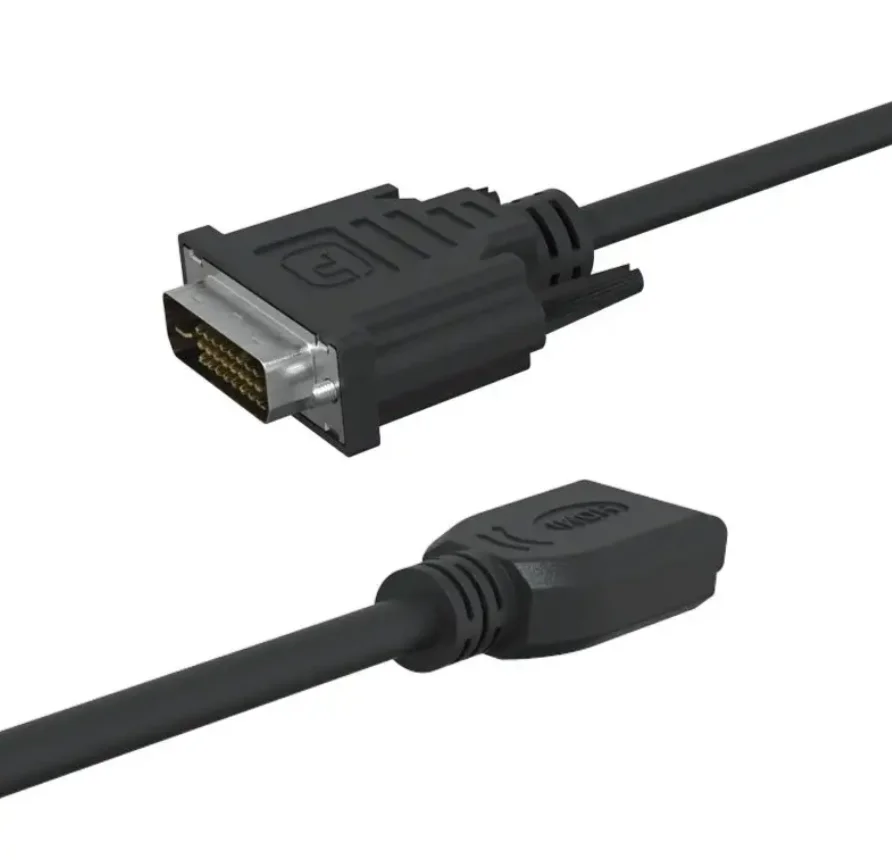 HD MI to DVI cable 24+1 bidirectional conversion to computer TV monitor connection cable DVI to HD MI high-definition cable
